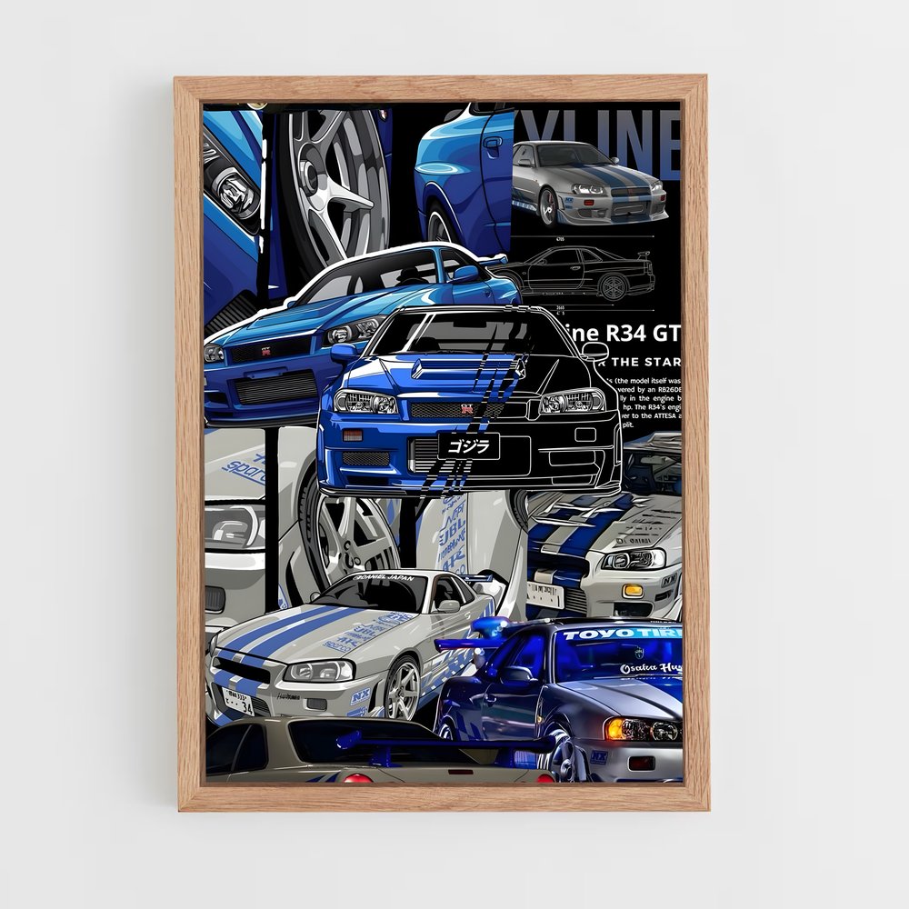 Poster superbe guitare F – affiche Mclaren (vue 4)